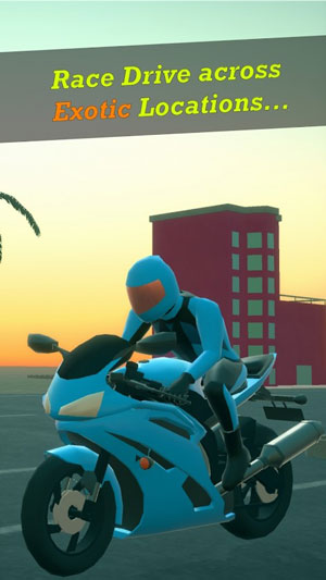 真实摩托车3D苹果手机游戏