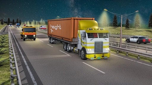欧洲运输卡车司机3D